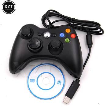 Пульт дистанционного управления для ПК Игровой контроллер Pad USB Проводной джойстик Gamepad для Windows 7 / 8 / 10 Управление джойстиком Не для Xbox 360