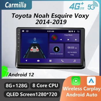 Android Автомобильный Стерео Радио для Toyota Noah Esquire Voxy 2014-2019 2 DIN 10,1 