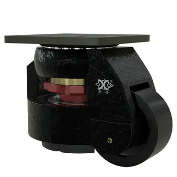 1 шт. колесо Fuma GD-60F Универсальное регулируемое колесико для опоры оборудования Алюминиевый профиль