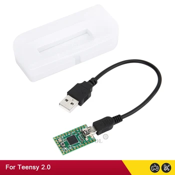 10 шт./лот, миниатюрная плата расширения 2.0 USB AVR ATMEGA32U4 с кабелем передачи данных для Arduino, прямая поставка