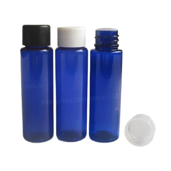 100x30 мл Высококачественных Кобальтово-синих ПЭТ Пластиковых бутылок с завинчивающейся крышкой и 30 куб. см Пустого косметического контейнера для лосьона