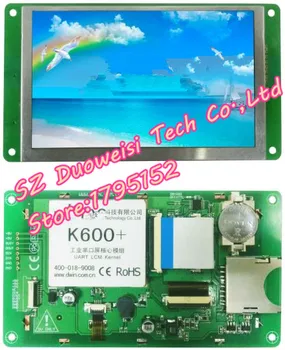 Популярный комплект DMT80480C050_ 03W, 5-дюймовый последовательный порт DGUS, сопротивление экрана, сенсорный ЖК-дисплей, модуль