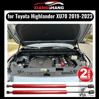 Амортизатор капота Toyota Highlander XU70 2019-2021 Газовая Стойка Подъемная Опора Переднего Капота Модифицированный Газовый Пружинный Амортизатор