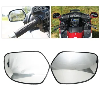 Для Honda GoldWing Gold Wing GL1800 GL 1800 2001-2012 2011 Прозрачные боковые зеркала заднего вида, стекло, аксессуары для мотоциклов Слева и справа