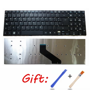Испанская клавиатура для ноутбука Acer Aspire V3-531 V3-772 V3-531G E1-570 V5-561 V5-561G E1-570G V3-7710 V3-7710G V3-772G SP черный