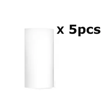 Бумага для печати 5 Рулонов Рулонная Прямая Термобумага 57*30 мм для PeriPage A6 Pocket PAPERANG P1/P2