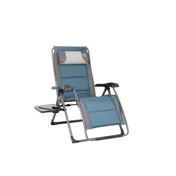 Timber Ridge Banyon Series 1 упаковка полиэстерового кресла с нулевой гравитацией - синий, кресло-качалка вместимостью 350 фунтов