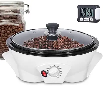 Кофемашина для обжарки кофейных зерен для домашнего использования в кафе-магазине 500 г/1,1 фунта (обновление 110 В-120 В)