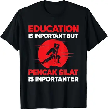 Новая лимитированная футболка с забавной цитатой Pencak Silat, лучший дизайн в стиле боевых искусств, S-3Xl