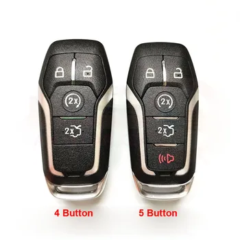 4 5 Кнопок Smart Remote Key Shell для Ford Edge Сменный Чехол для ключей Mondeo 2013 Taurus 2015