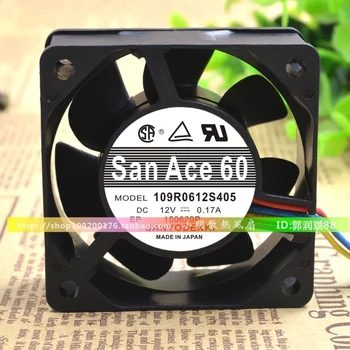 Новый Вентилятор охлаждения процессора Для SANYO San Ace 60 109R0612S405 12V 0.17A Вентилятор охлаждения 6 см 6025 60*60* 25 Мм