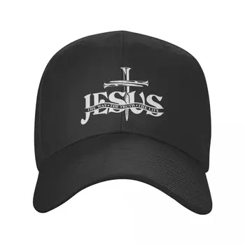 Бейсбольная кепка Jesus The Way, The Truth The Life, Спортивная Мужская Женская Регулируемая шляпа Католического дальнобойщика, Летняя