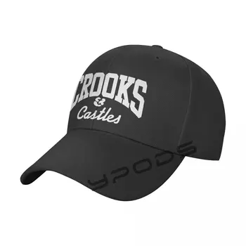 Мужская классическая бейсболка с модным логотипом Crooks Castles, регулируемая застежка на пряжку, спортивная кепка для папы