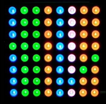 Трехцветный полноцветный модуль отображения с общим анодом RGB LED, совместимый с матричным дисплеем colorduino 60 мм 8 * 8