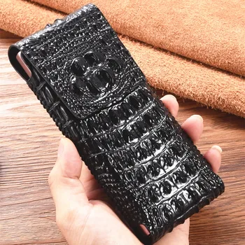 Ручной работы чехол из натуральной воловьей кожи для SAMSUNG Galaxy Z Fold 3 2 Fold3 с магнитной откидной крышкой из крокодиловой кожи и зерна питона