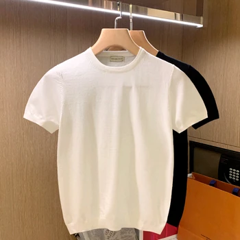 Летняя мужская блузка 2023 с коротким рукавом для спорта на открытом воздухе, быстросохнущая футболка для отдыха в гольфе
