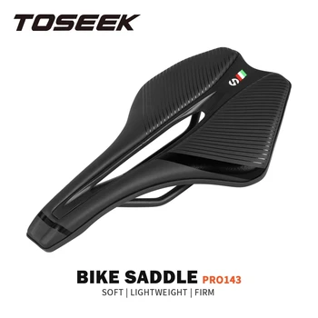 Седло гоночного велосипеда TOSEEK PRO143 Тренировочного Класса Man Road Tt TimeTrial Для Триатлона, легкое Сиденье с подушкой