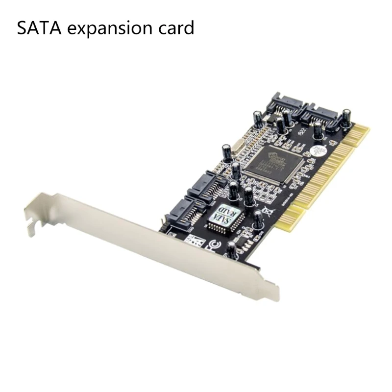 4-портовый Чип контроллера SiI3114 SATA Карта расширения SATA Карта преобразования PCI toSata Встроенный адаптер Контроллер RAID-карты QXNF 5