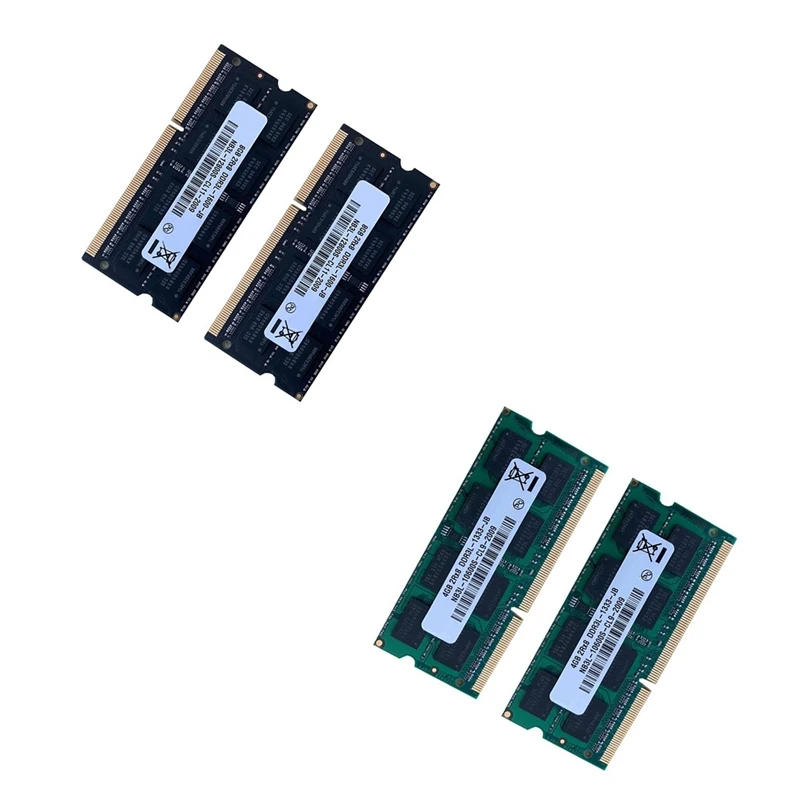 2шт DDR3L Оперативная Память Ноутбука Memoria Ram Для Ноутбука UDIMM Memoria Rams Для Ноутбука DRR3 RAM Memomry 0