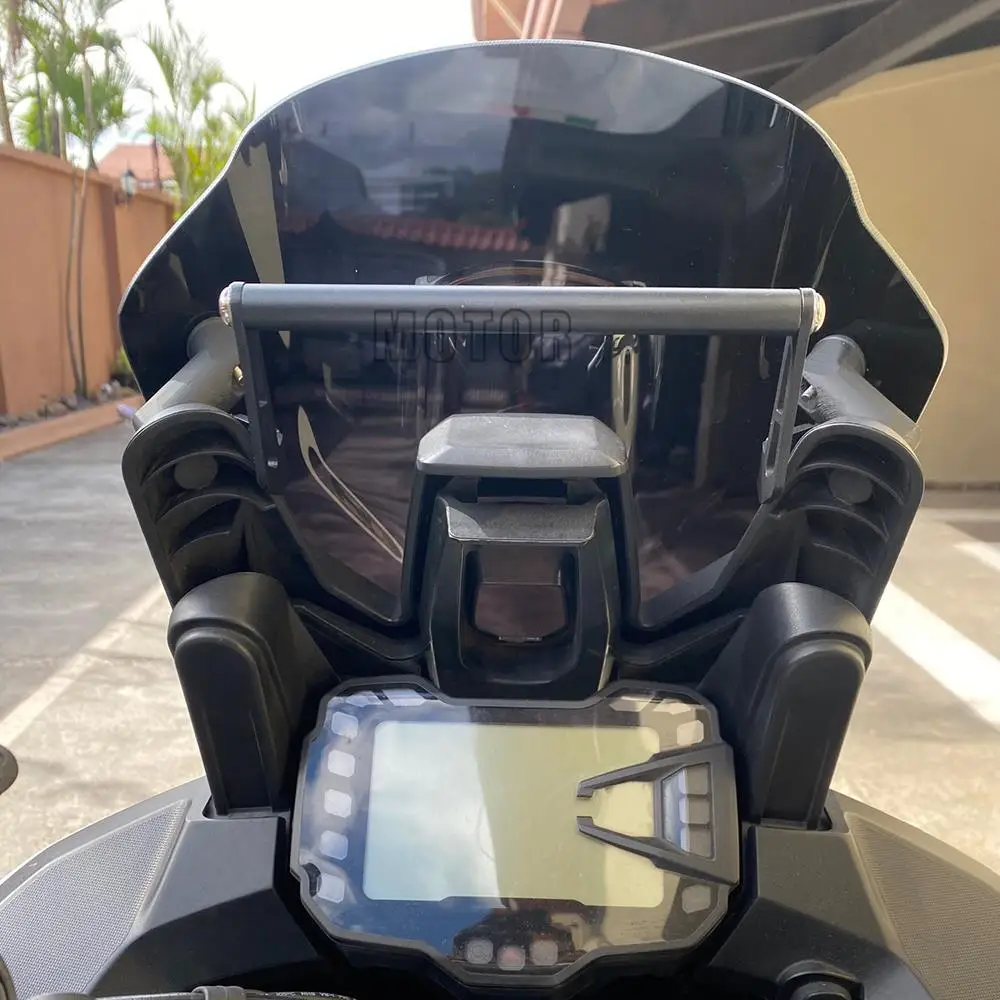 Мотоцикл Для Ducati Multistrada 950 S Колеса со Спицами 2021 2022 Multistrada950 Держатель Телефона Подставка GPS Навигационная Пластина Кронштейн 5
