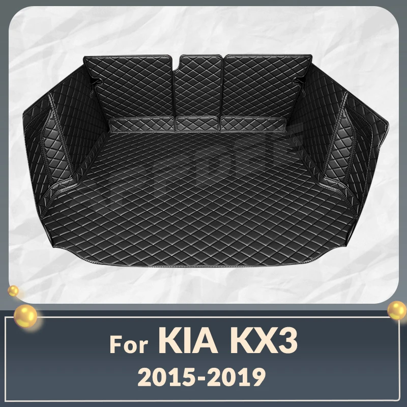 Автоматический Коврик для багажника с полным покрытием Kia KX3 2015-2019 18 17 16, Накладка для багажника Автомобиля, Аксессуары для защиты интерьера Грузового лайнера 0