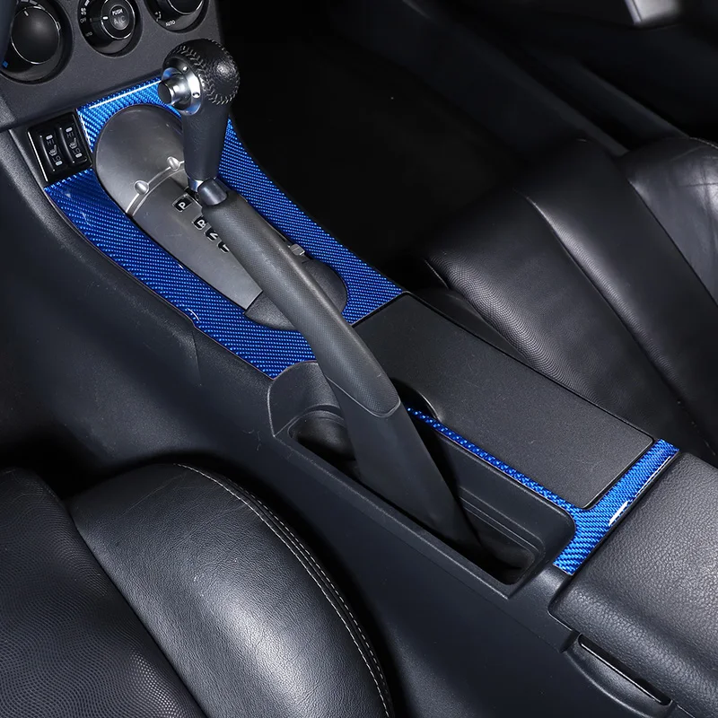 Для 2006-11 Mitsubishi Eclipse наклейка на панель центрального управления автомобилем из мягкого углеродного волокна, аксессуары для защиты салона автомобиля 5