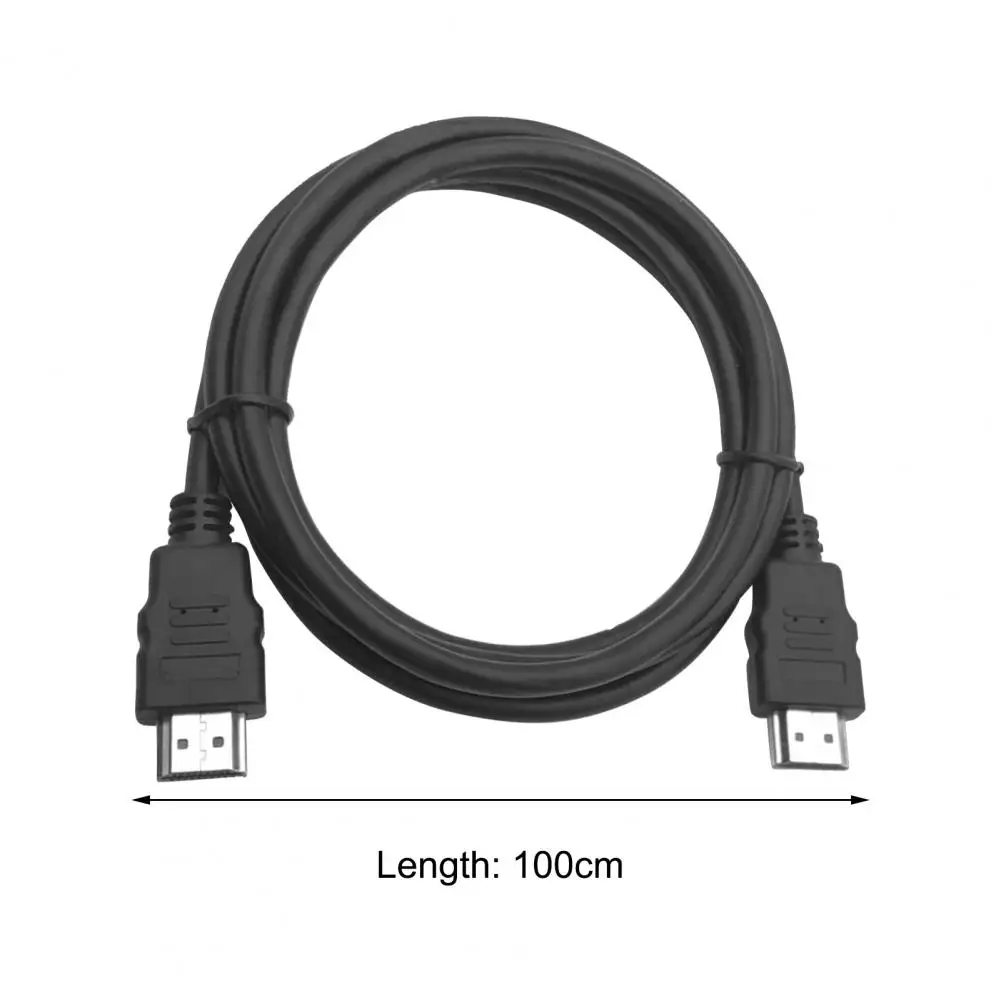 Bluelans HDMI-совместимый кабель Plug Play Широкое применение Металлический Практичный Надежный видео шнур для телевизионной приставки 5