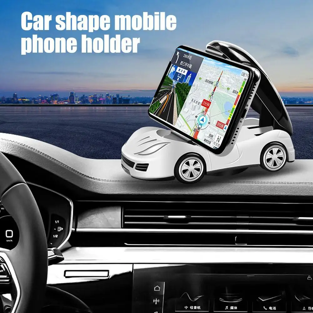 Держатель мобильного телефона, вращающийся на 360 градусов, Устойчивая форма автомобиля, модель автомобиля, держатель для мобильного телефона для Drive U5N4 1
