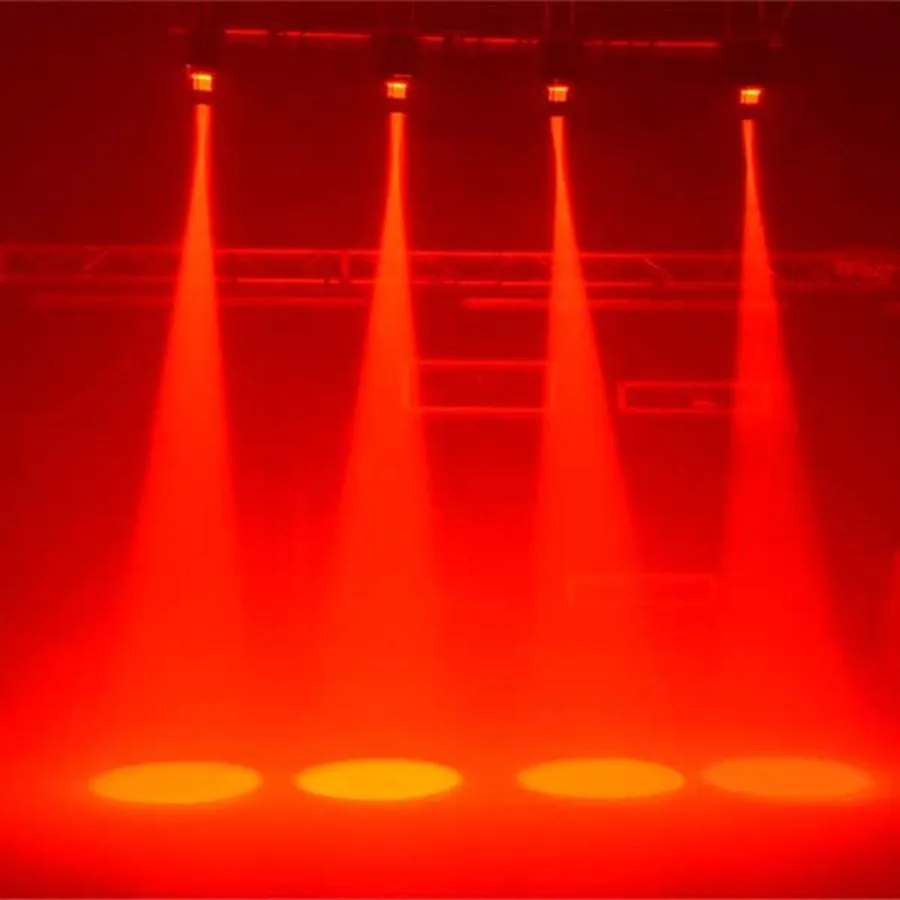 BEIAIDI 5 шт. Светодиодный Узконаправленный прожектор, Одноцветный Дискотечный Светильник KTV Pinspot, Рождественская Свадебная вечеринка, Зеркальный шар, Светоотражающая Лампа 4