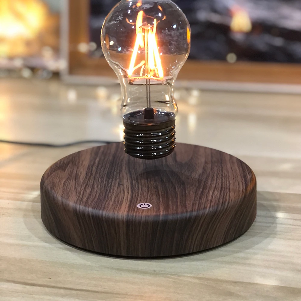 Лампа с магнитной Левитацией, подарок на День Рождения, Креативная Плавающая светодиодная лампа для украшения комнаты, домашнего Офиса 3