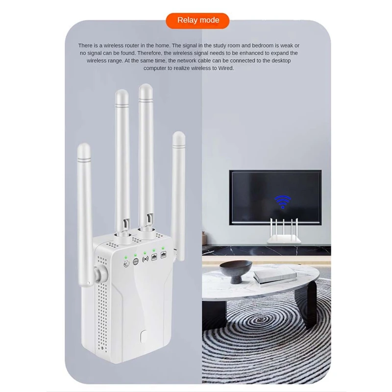 Удлинитель Wi-Fi ABS, Расширитель сигнала Wi-Fi, Новый Усилитель сигнала Wi-Fi для домашнего усилителя Wi-Fi, мощный удлинитель Wi-Fi, штепсельная вилка США 1
