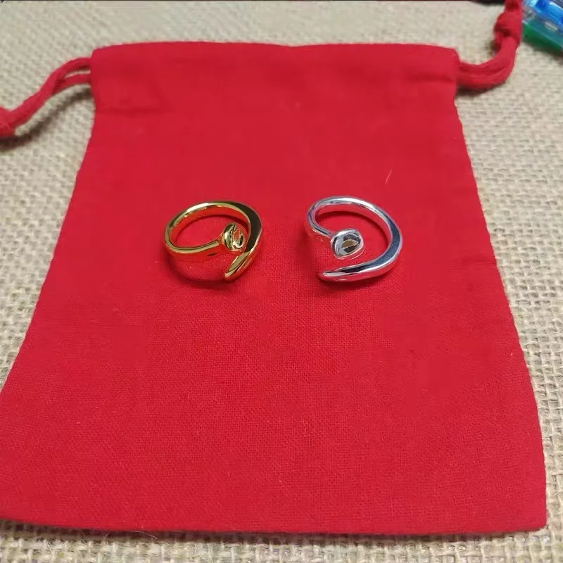 2022 Новое кольцо из бисера с покрытием из сплава нержавеющей стали 925 серебряного цвета Можно подарить женщинам Fit UNO оптом 1