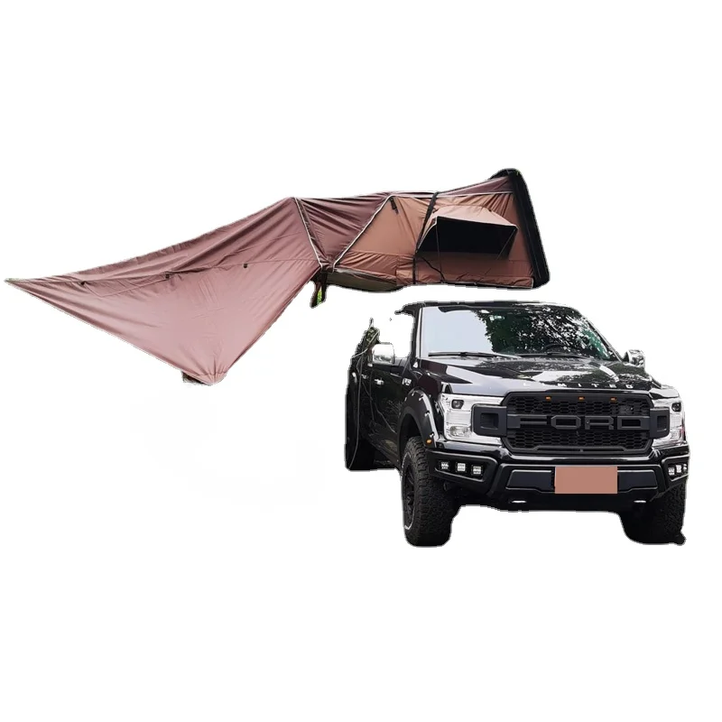 Изготовленный на заказ алюминиевый ABS жесткий чехол, Автомобильная палатка на крыше, Открытый Складной Кемпинг, грузовик, Палатка на крыше для внедорожника-пикапа 1
