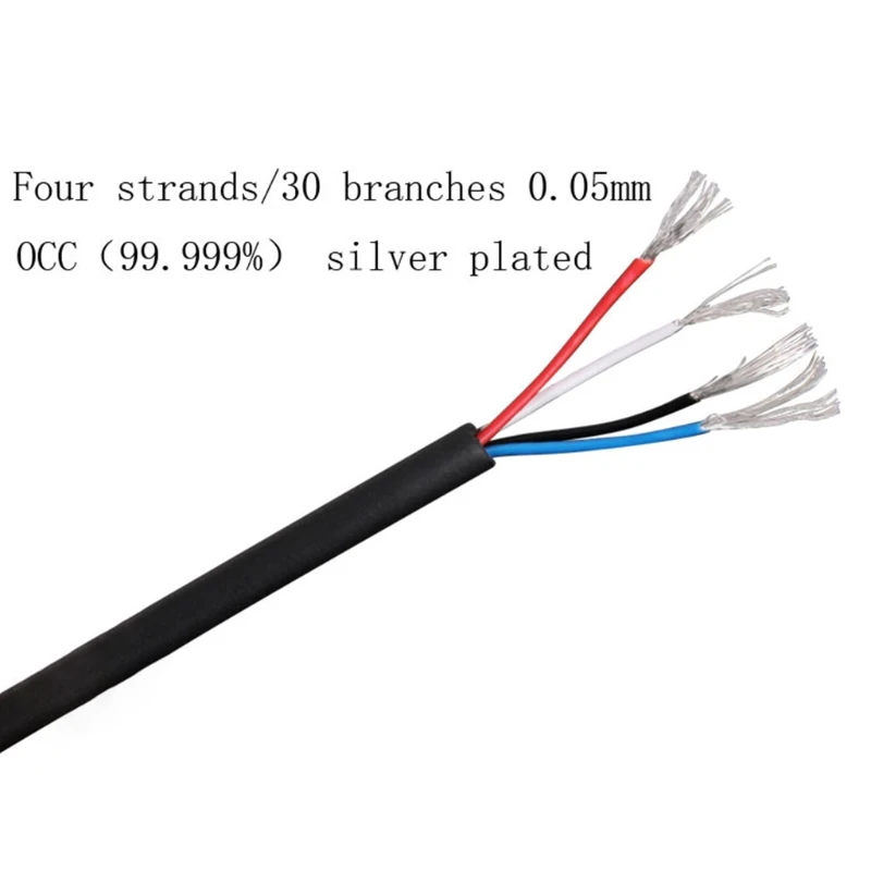 Кабели растягивающейся длины для замены провода наушников AE2 OE2 QC25 QC35 E1YA 3