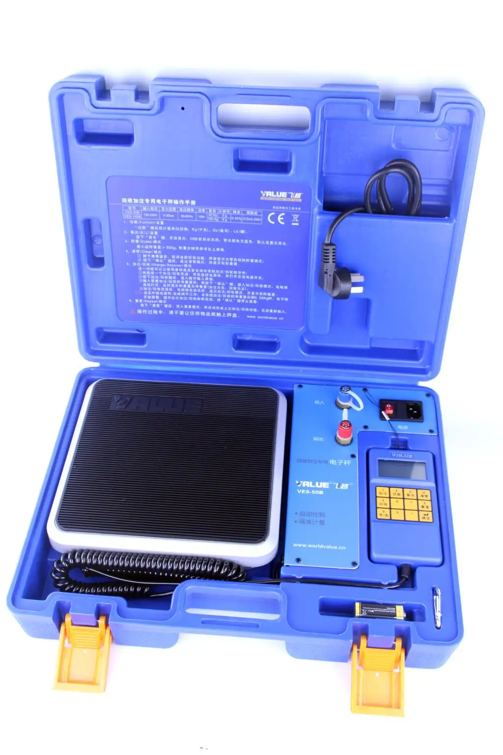 Количественный хладагент VES-50B жидкий хладагент, указанный количественный электронный фторид, электронные весы 0