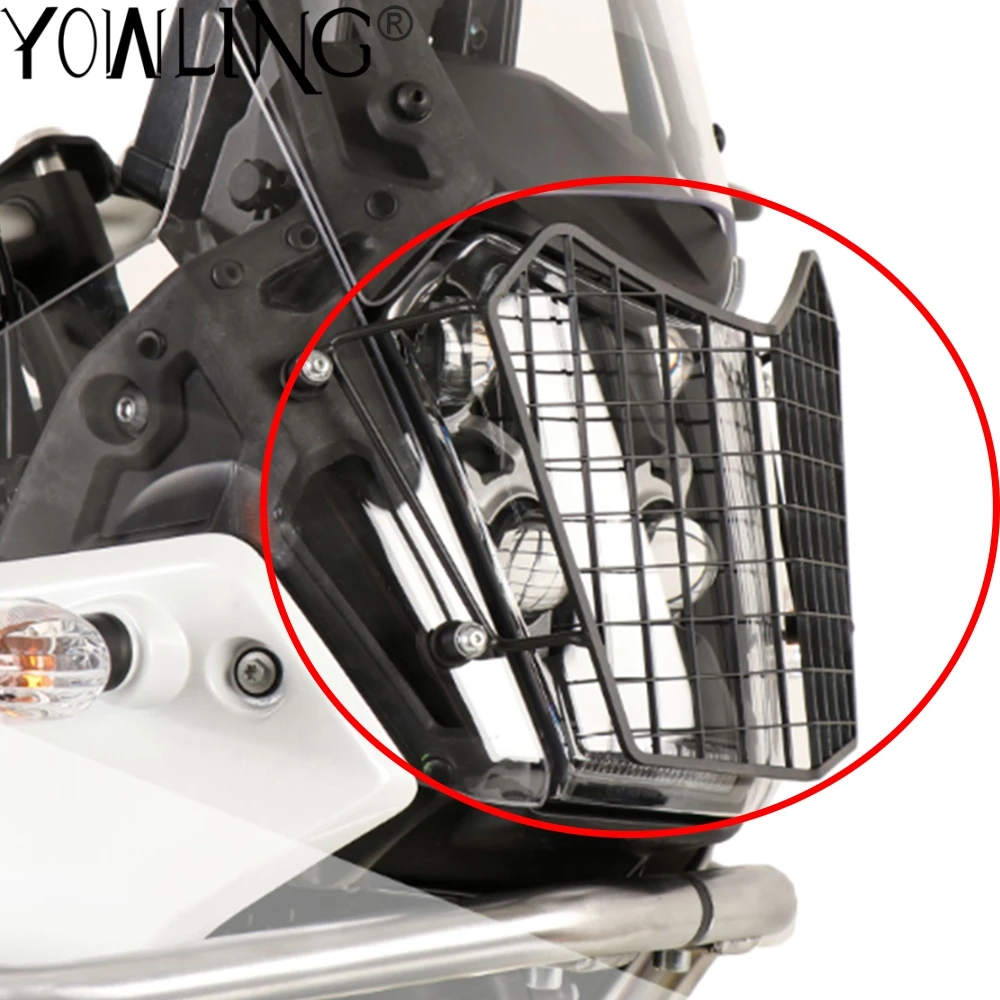 Мотоциклетная Фара, Защитная Крышка Фары, Защитное Ограждение Для Yamaha Tenere 700, Tenere700 2019 2020 2021 2022 2023 5
