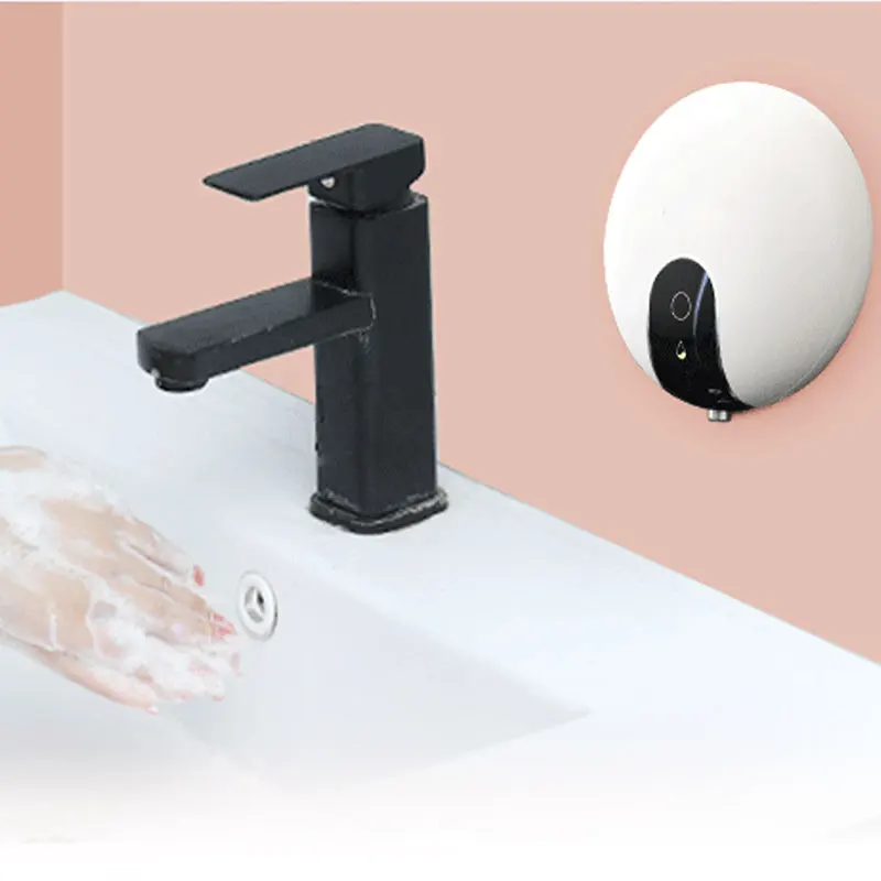 отель перезаряжаемый умный пластиковый ручной датчик бесконтактной пены для мытья посуды автоматический дозатор жидкого мыла 5