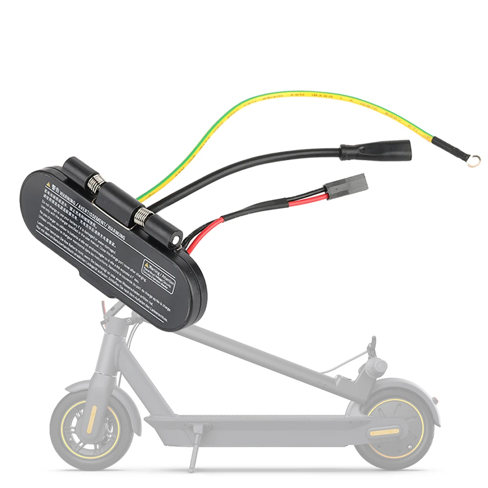 Порт зарядного устройства с Резиновым Ковриком для Ninebot MAX G30 G30L Электрический Скутер KickScooter Зарядная База В Сборе Запчасти 1