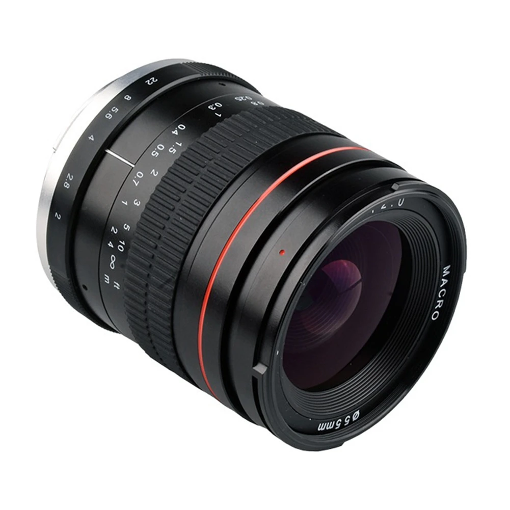 Полнокадровый ручной объектив с фиксированным фокусным расстоянием 35 мм F2.0 Широкоугольный объектив с ручным фиксированным фокусным расстоянием Подходит для беззеркальной зеркальной камеры Canon 1