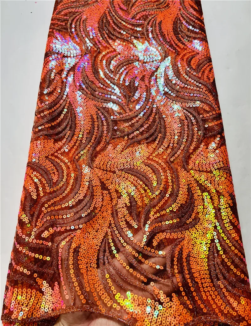 Африканская Кружевная ткань с блестками 2022, Высококачественное Кружево, Французский Тюль, Кружевная ткань, Нигерийские кружевные ткани для Свадьбы 6A013 0