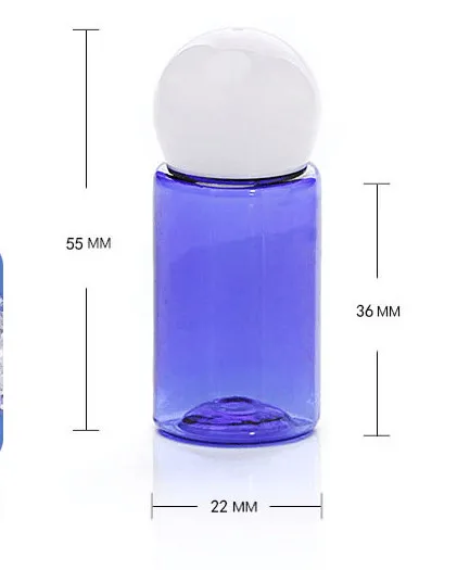 Бесплатная доставка, 10 г/мл, Многоцветная пластиковая бутылка с шариковой крышкой, Лосьон Shanpoo, крем, косметическая эмульсия, Небольшой образец, Пустая упаковочная бутылка 5