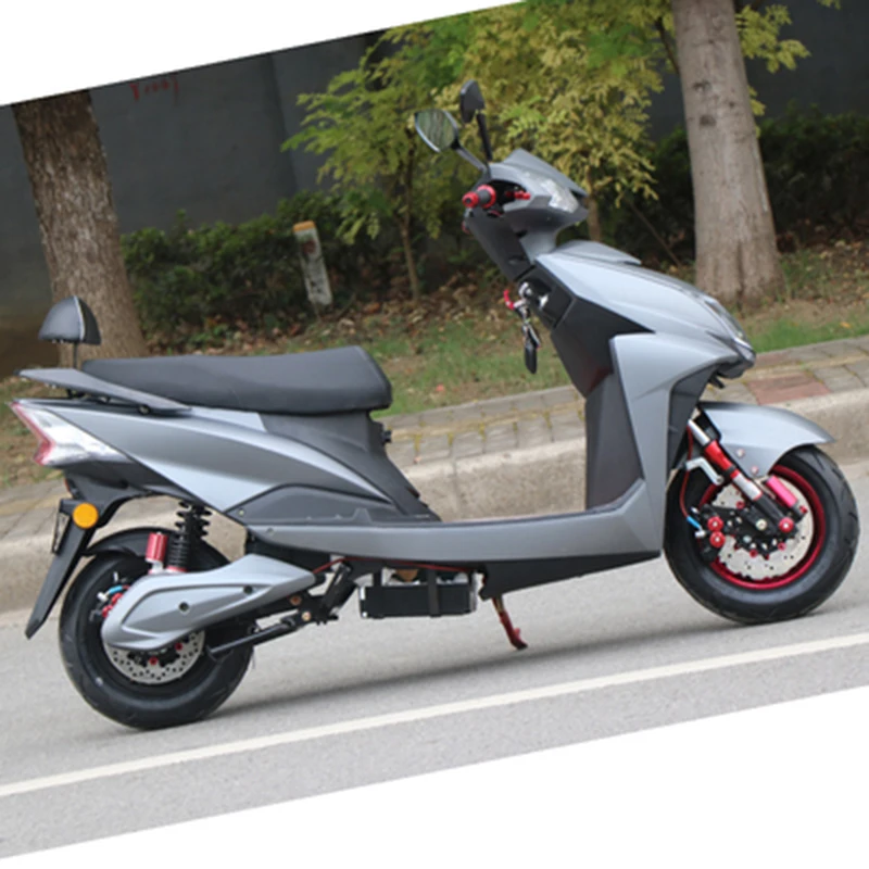 Электрический мотоцикл мощностью 1200 Вт, литиевая батарея 72V20A, радиус действия 65 км, мотоцикл для взрослых 1