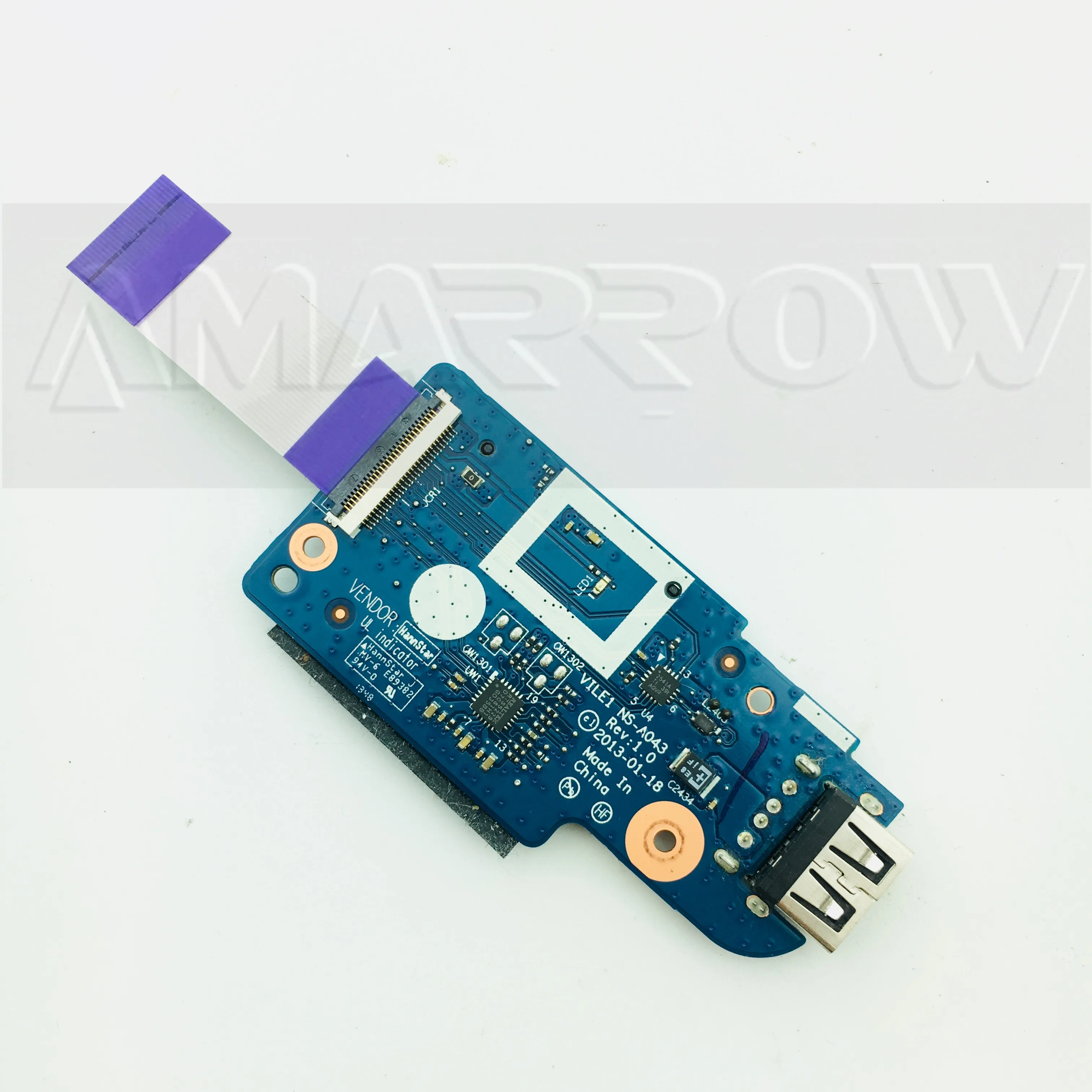 Оригинальная Бесплатная доставка для Lenovo E431 Card Reader USB Board NS-A043 1
