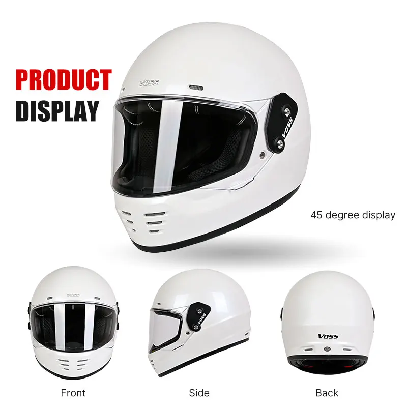 Полнолицевый Шлем, Одобренный в Горошек, Мотоциклетные Bluetooth-Шлемы для Мужчин и Женщин, Бесплатная Доставка, Защитная крышка из АБС-пластика, Дышащий Мопед 5