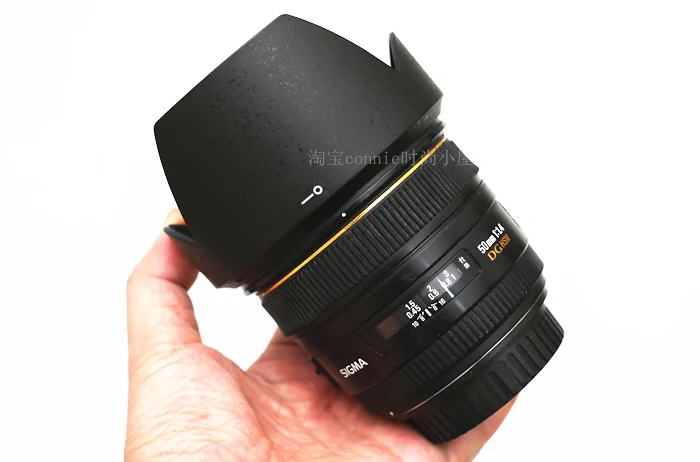 LH829-01 Бленда объектива с обратным лепестком 77 мм для объектива камеры sigma 50 мм F1.4 EX DG HSM 50 1.4 EX 2