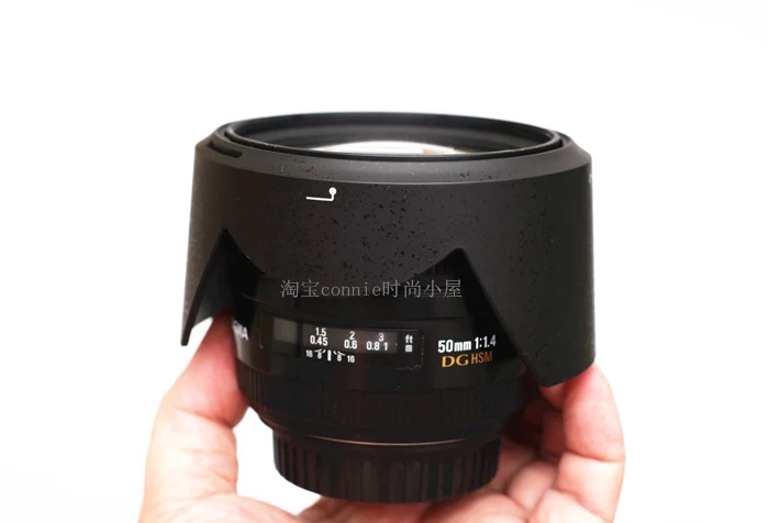 LH829-01 Бленда объектива с обратным лепестком 77 мм для объектива камеры sigma 50 мм F1.4 EX DG HSM 50 1.4 EX 3