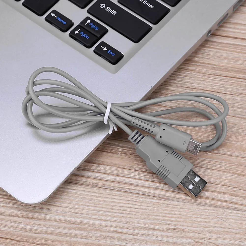1 м USB-кабель для Зарядки Игрового контроллера Nintendo Wii U, Геймпад, Шнур для передачи данных, Провод Зарядного устройства для Линий Питания Nintend WIIIU 1