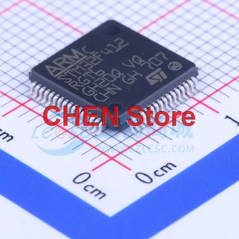 2ШТ НОВЫЙ чип микроконтроллера STM32F412RGT6 LQFP-64 Электронные компоненты в наличии Спецификация Интегральной схемы 0