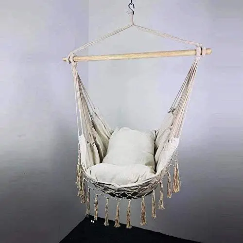 Потолочный стул-богемный подвесной качающийся гамак, кресло для отдыха, отдельно стоящее деревянное кресло для спальни снаружи, крыльцо на заднем дворе, т 2