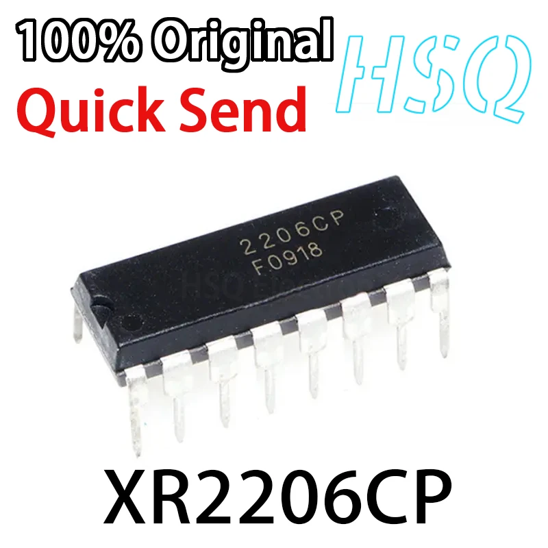 1 шт. новый оригинальный XR2206CP 2206CP встроенный чип генератора функций синтезатора частоты DIP16 0